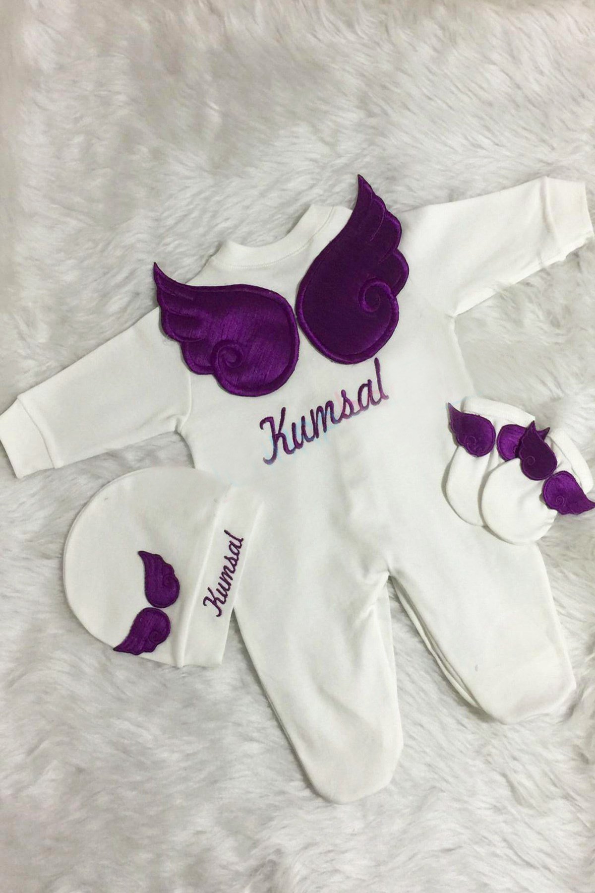 İsme Özel Hastane Çıkışı 3lü Set LH3061