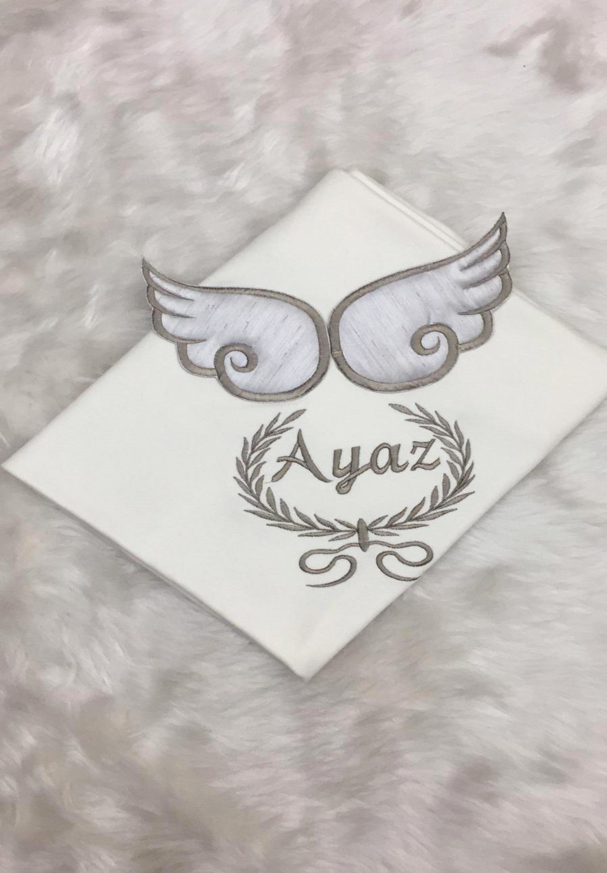 İsme Özel Kanatlı Battaniye B7030