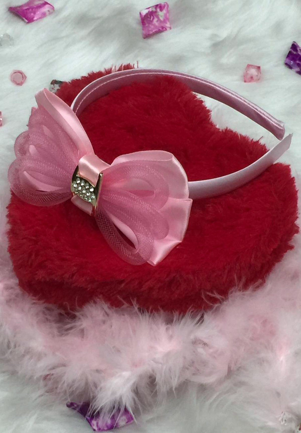 Lh 104 Pembe Taşlı Lohusa Tacı