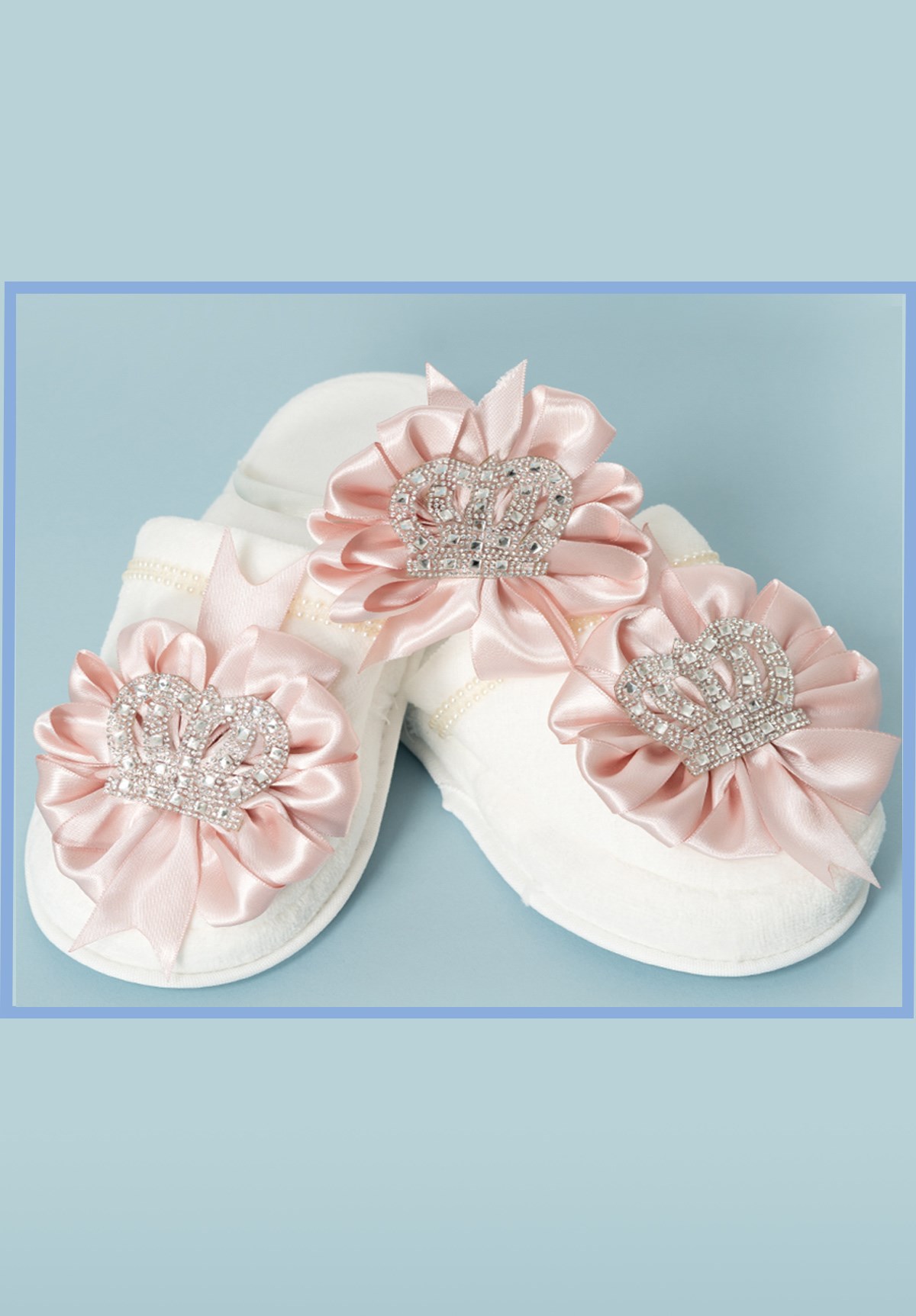 Lh 318 Pudra Lohusa Tac ve Terlik Seti