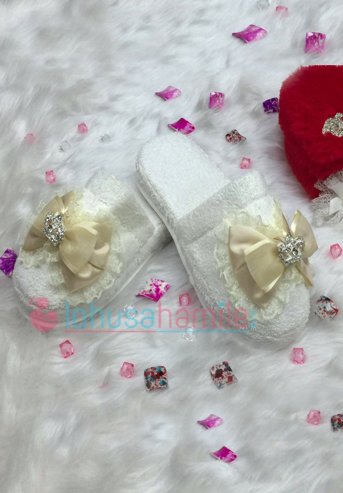 Lh 523 Ekru Lohusa Terliği