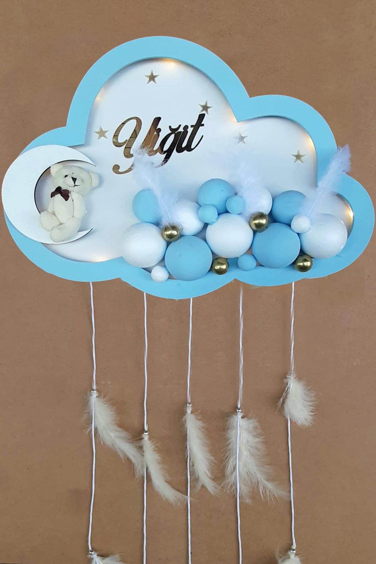 lh09010 İsme Özel Işıklı Hastane Kapı Süsü