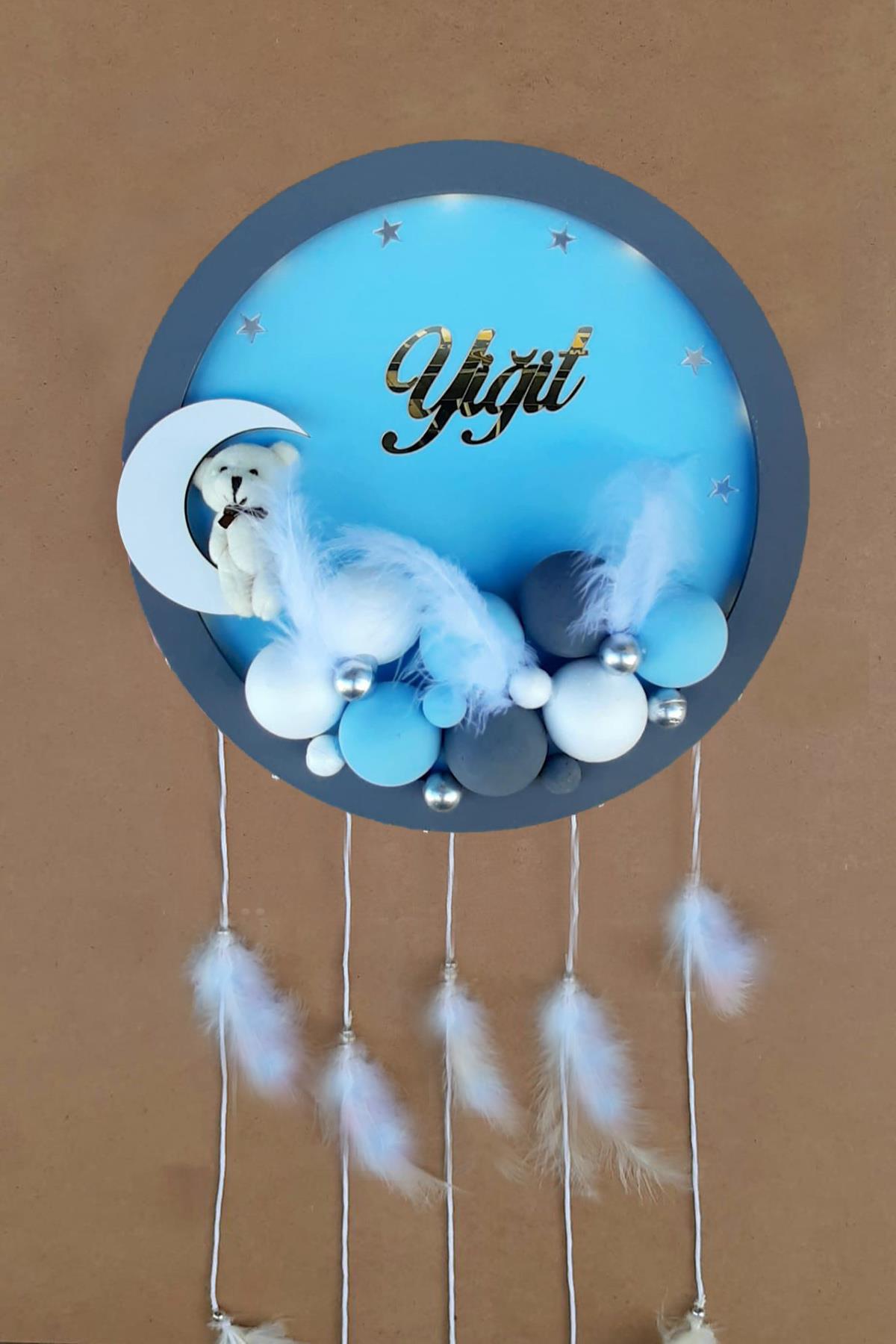 lh09017 İsme Özel Işıklı Hastane Kapı Süsü