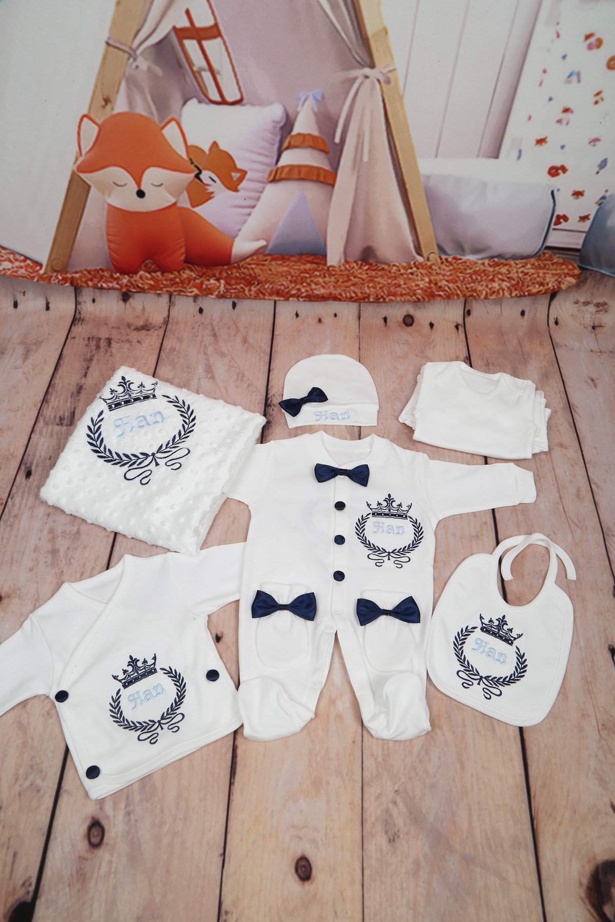 LH10107 İsme Özel Hastane Çıkışı 10'lu Set