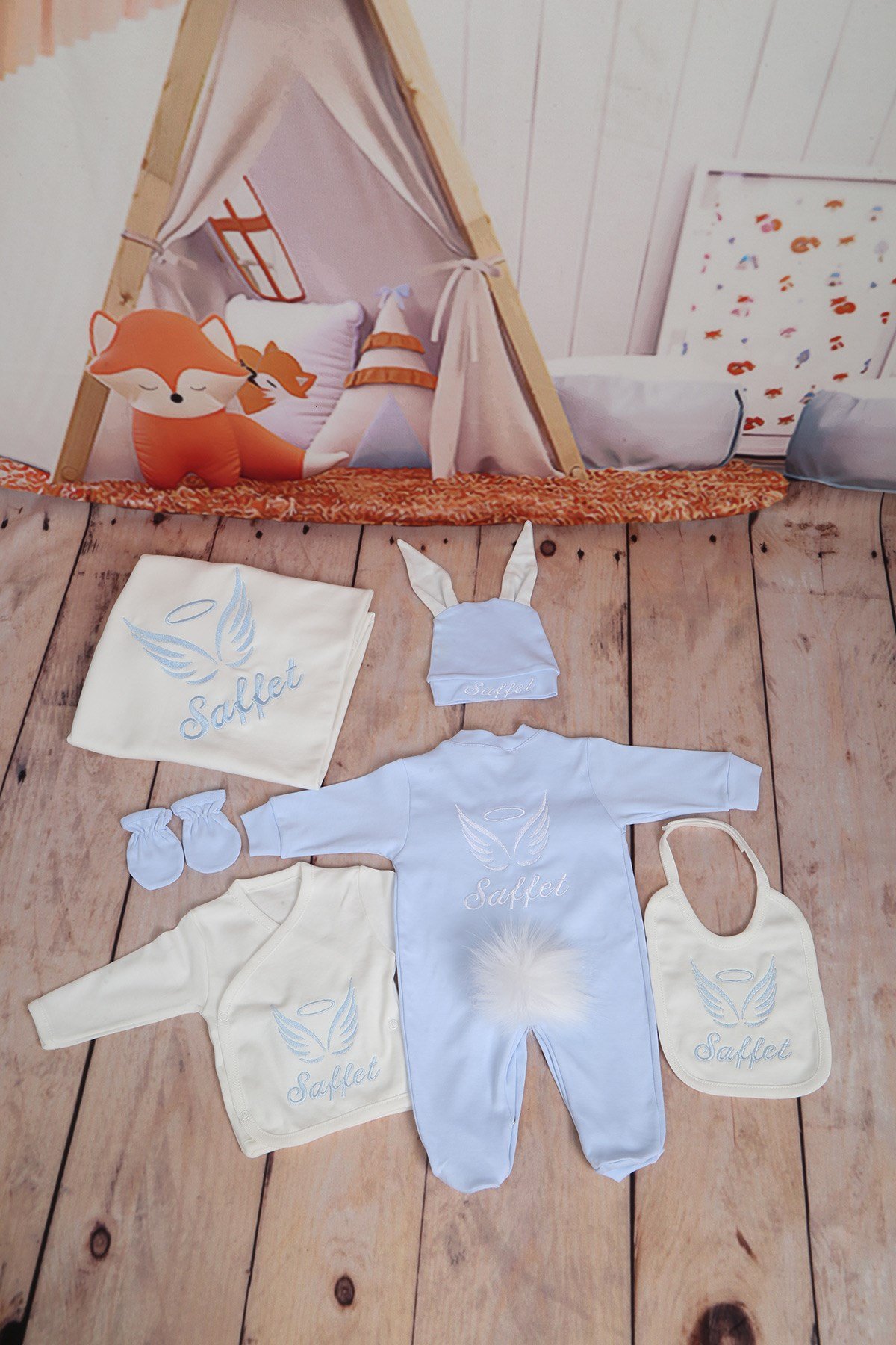 LH1046 İsme Özel Tavşanlı Hastane Çıkışı 10'lu Set