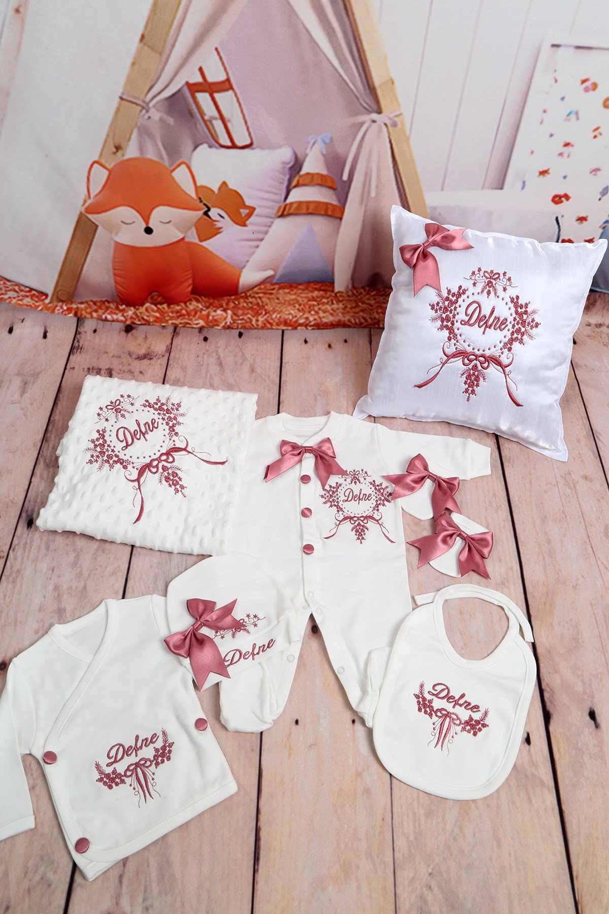 Lh1084 Personalized Hospital Exit Set of 11 with Name