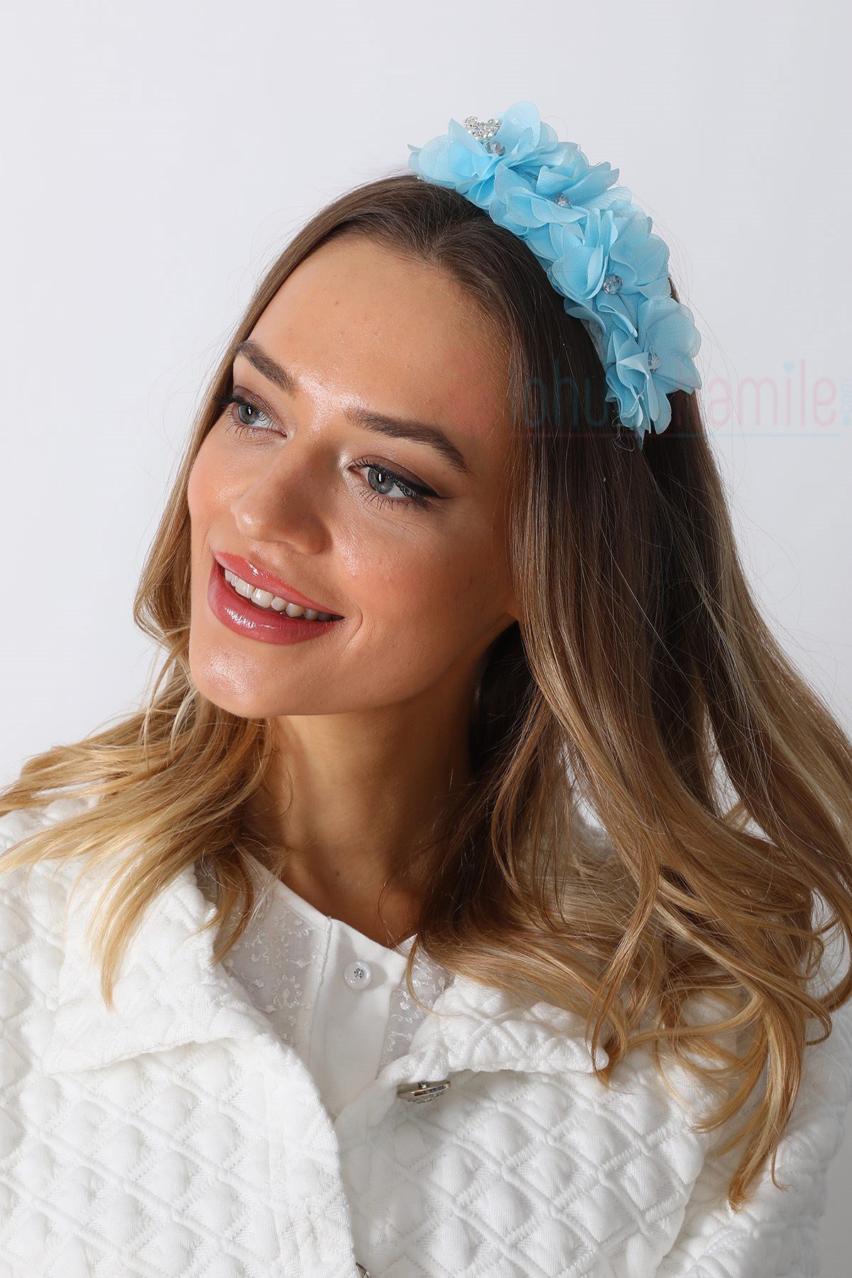 Lh1282 Mavi Lotus Lohusa Tacı