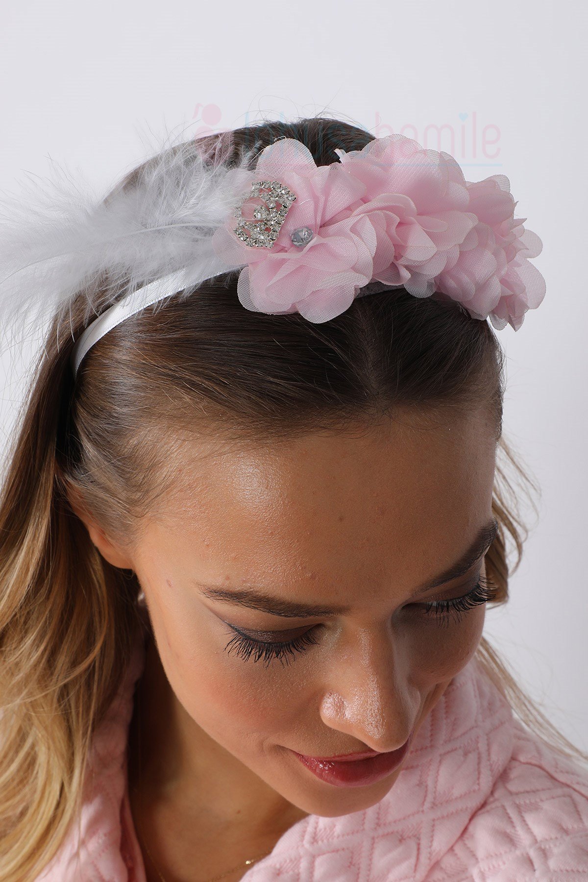 Lh1283 Pembe Lotus Lohusa Tacı