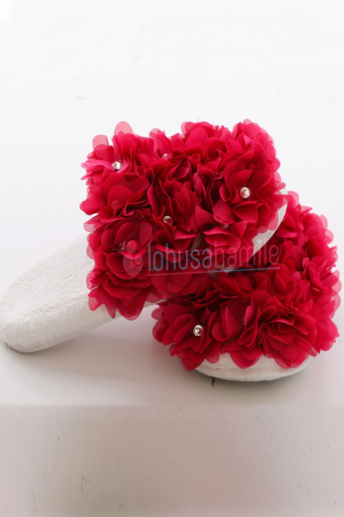 LH23145 Fuşya Beylem Lohusa Terliği