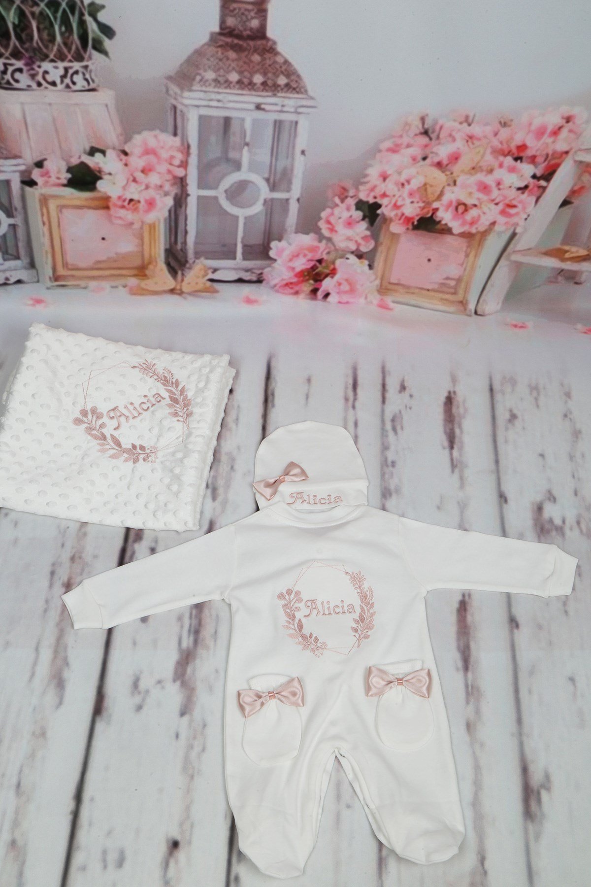 Lh4114 İsme Özel Hastane Çıkışı 4'lü set