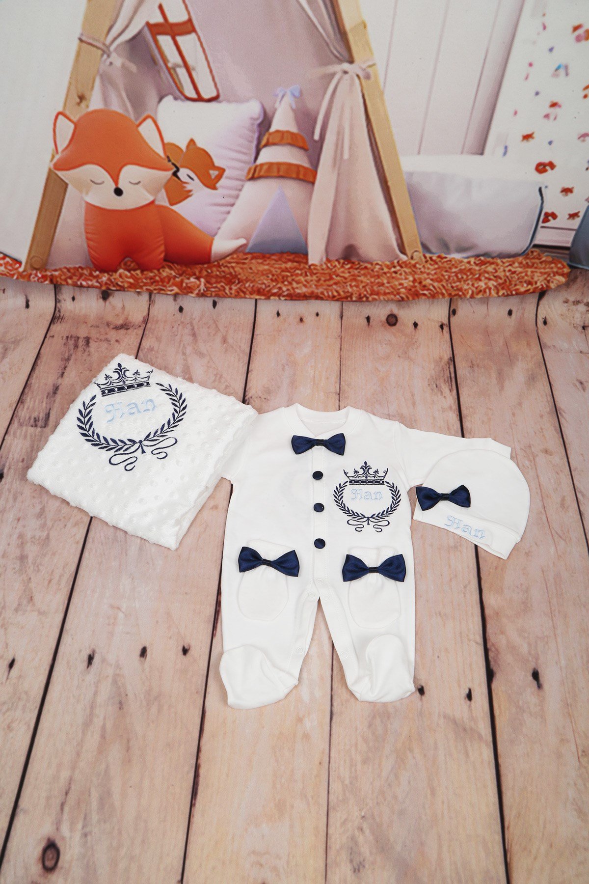 Lh4115 İsme Özel Hastane Çıkışı 4'lü set