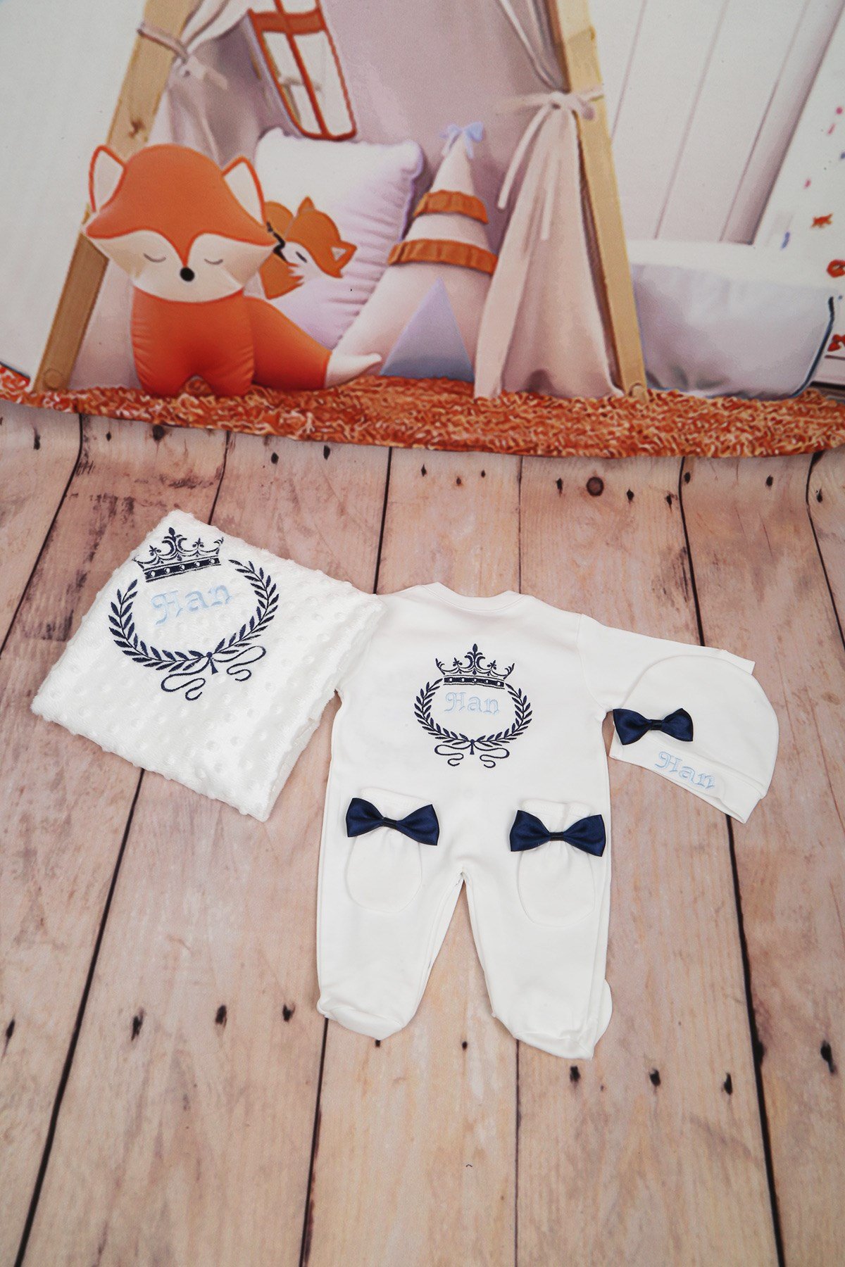 Lh4116 İsme Özel Hastane Çıkışı 4'lü set