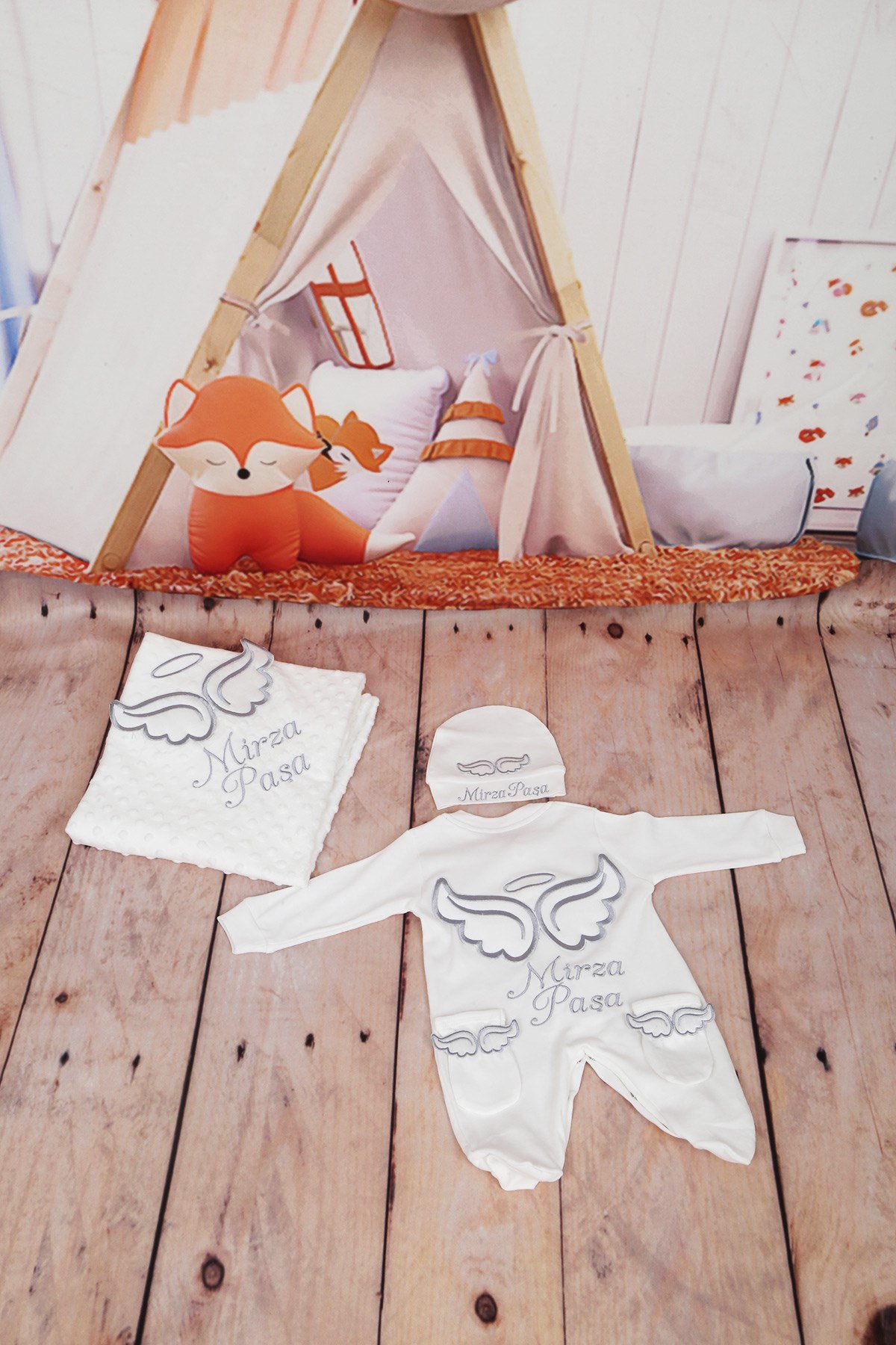 Lh4121 İsme Özel Hastane Çıkışı 4'lü set