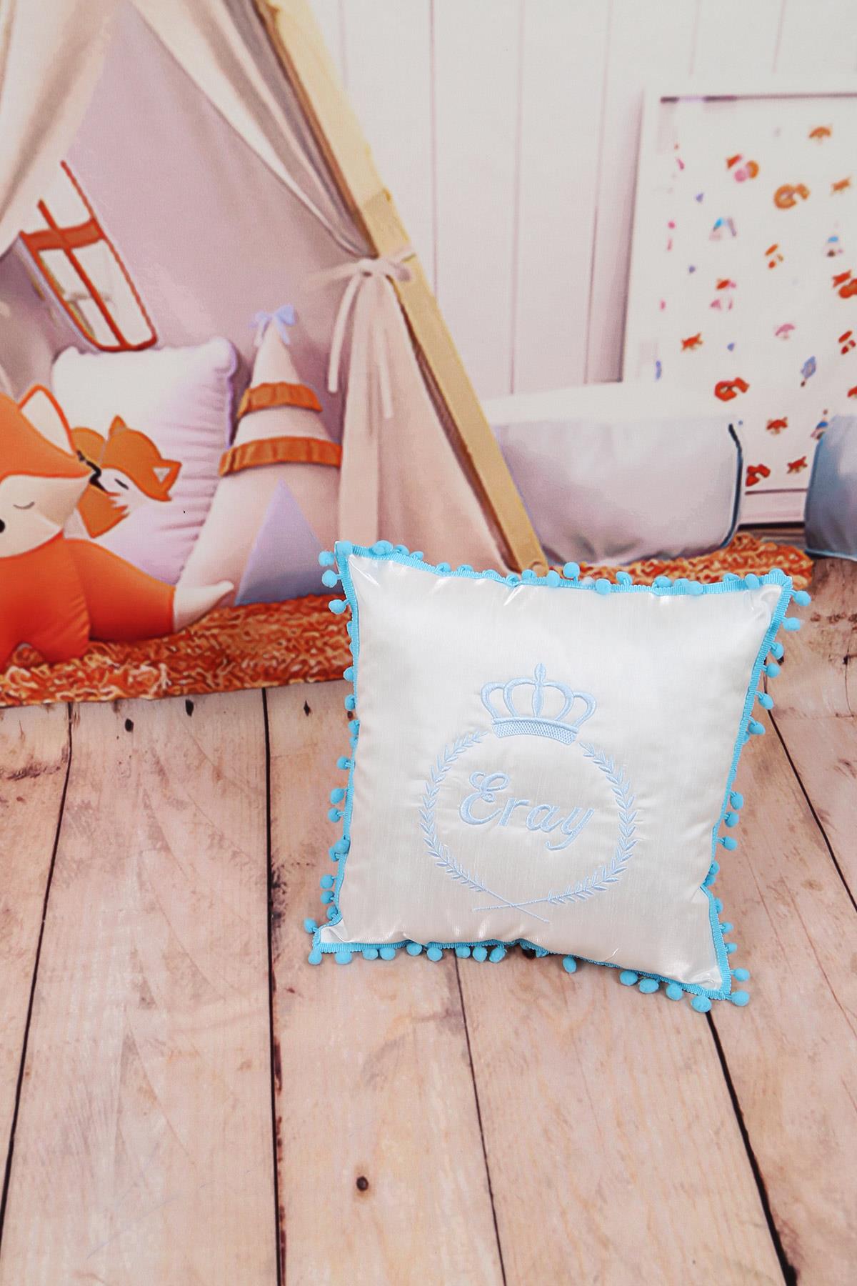 LH653 İsme Özel Nakışlı Takı Yastığı