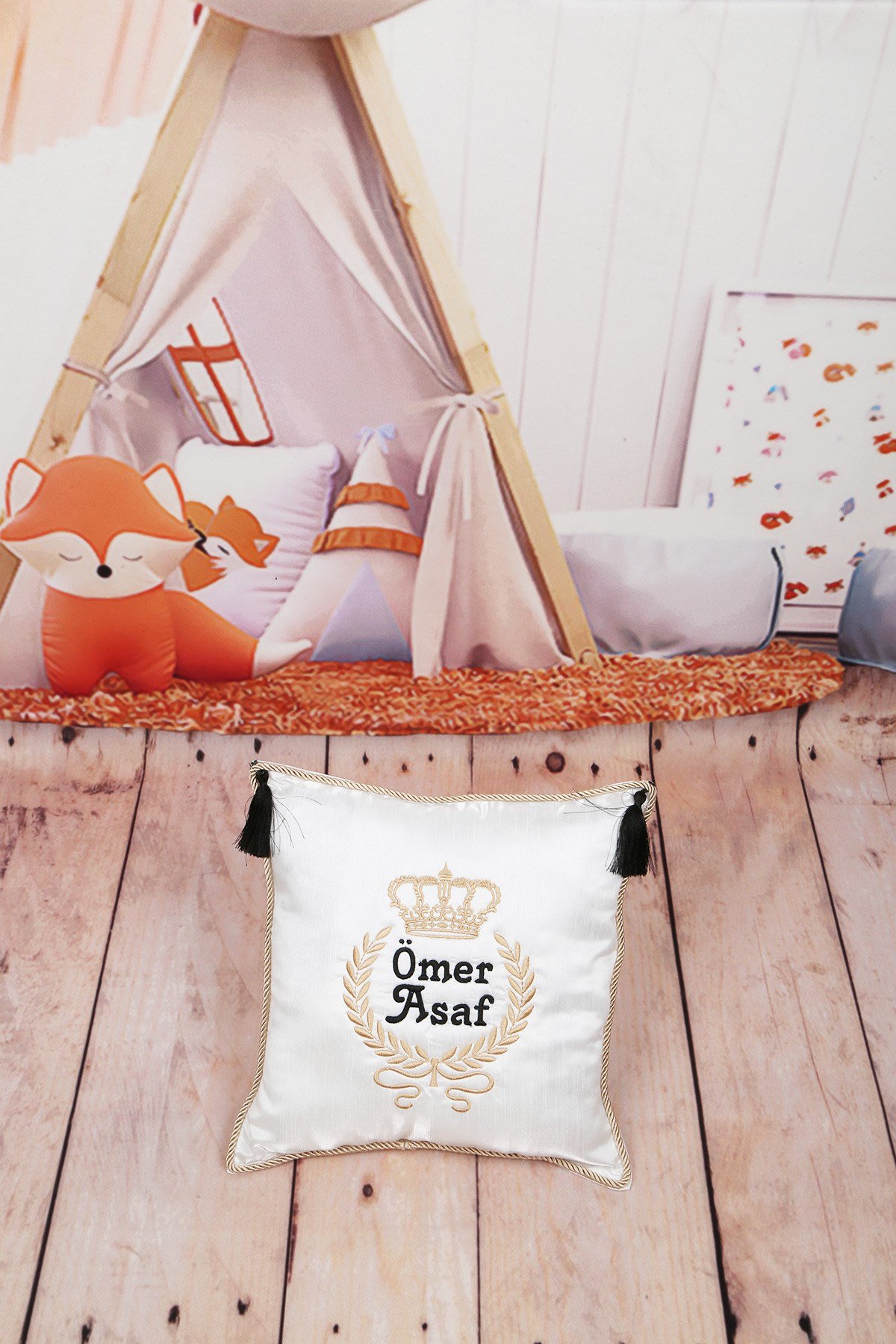 Lh670 İsme Özel Takı Yastığı