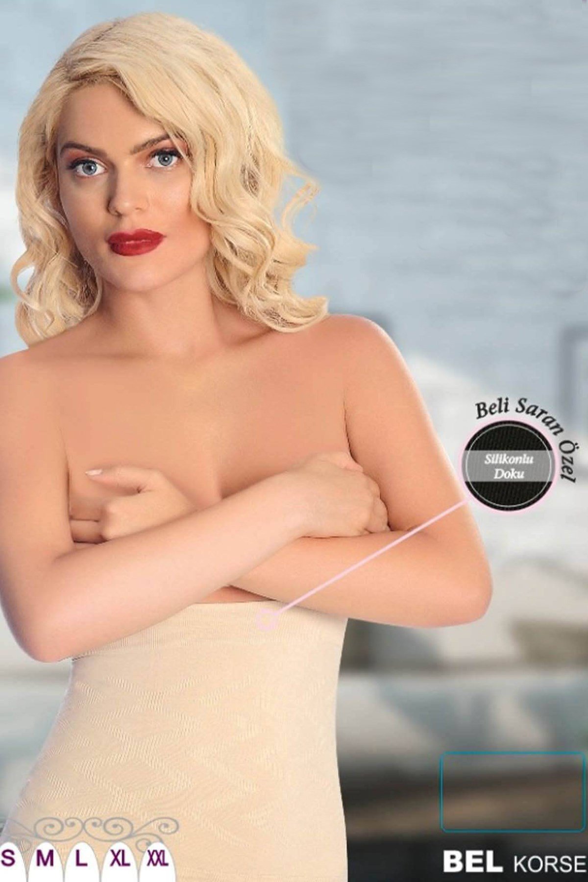 Nobel 253 Agraflı Bayan Bel Korse