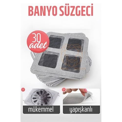 Banyo Gider Süzgeci 30 ADET 721136