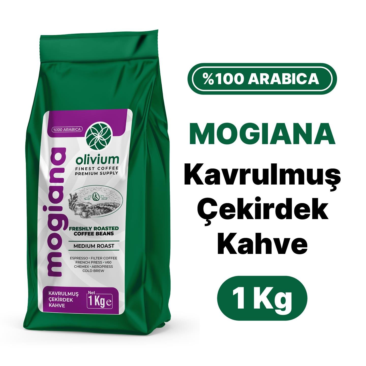 Brezilya Mogiana Fine Cup Kavrulmuş Kahve 1Kg