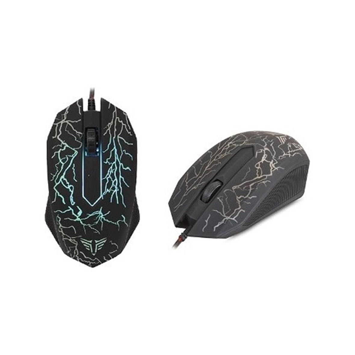 Everest KMX-88 Oyuncu USB Kablolu Q Klavye Mouse Set - Siyah