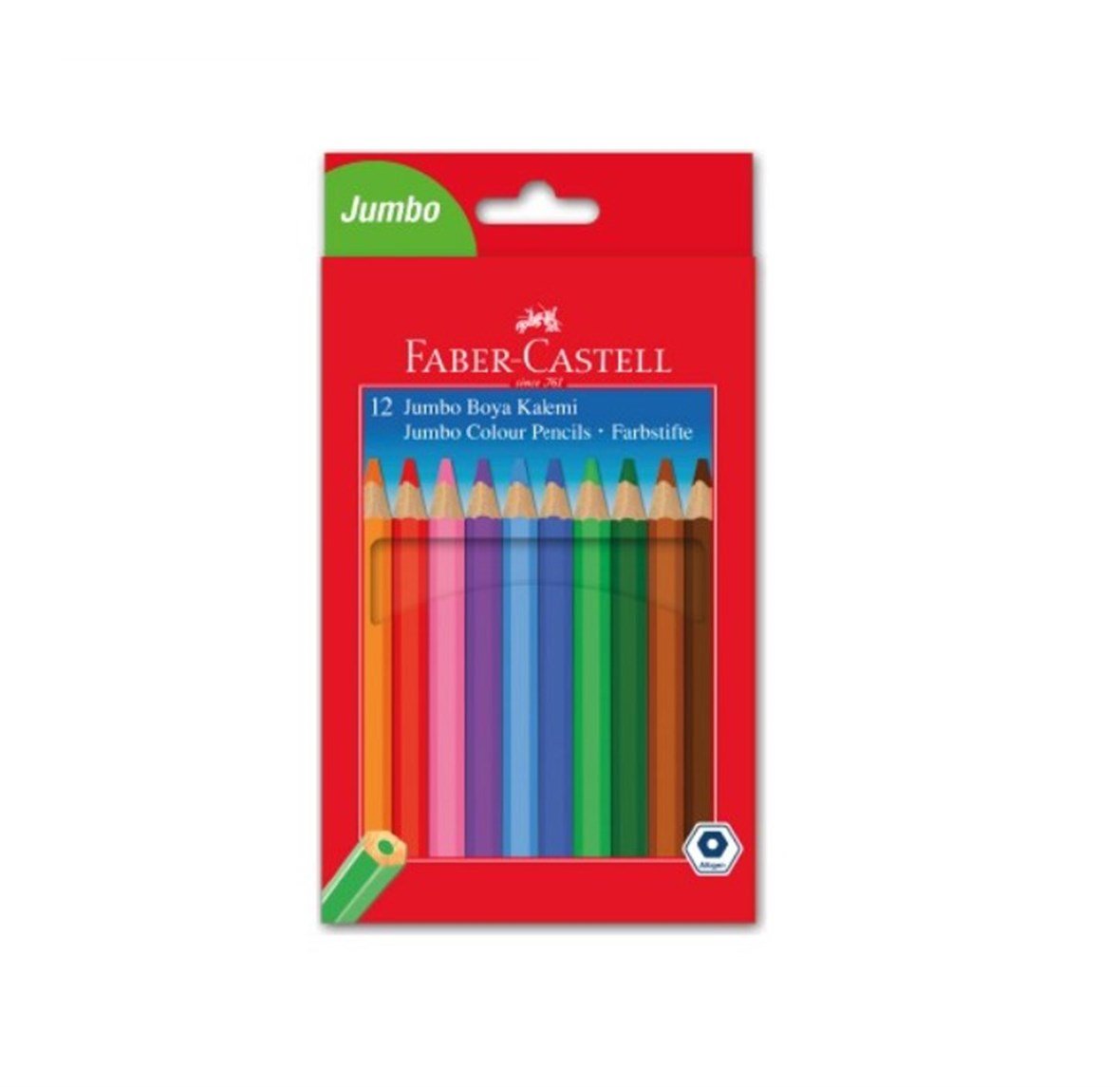 Faber-Castell Jumbo Boya Kalemi 12 Renk