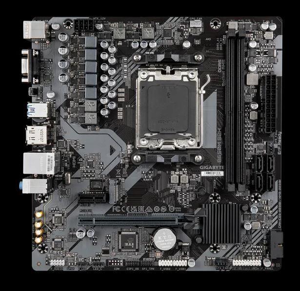 GIGABYTE AMD Socket AM5:Supports AMD Ryzen™ 7000 Series Processors B650M-S2H