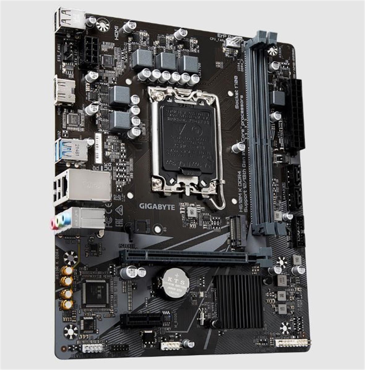 GIGABYTE Intel® H610 DDR4 HDMI ANAKART H610M-K-DDR4