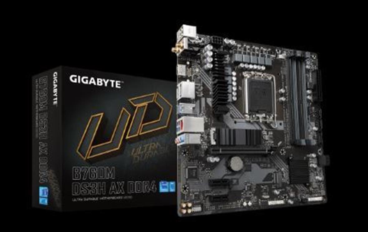 GIGABYTE Intel® Socket LGA 1700:Support 13th and 12th Gen Series Processors B760M-DS3H-AX-DDR4