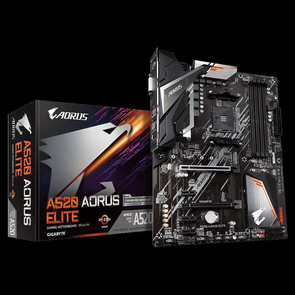 GIGABYTE MAB AMD A520 AM4 DDR4 AORUS ELITE A520-AORUS-ELITE
