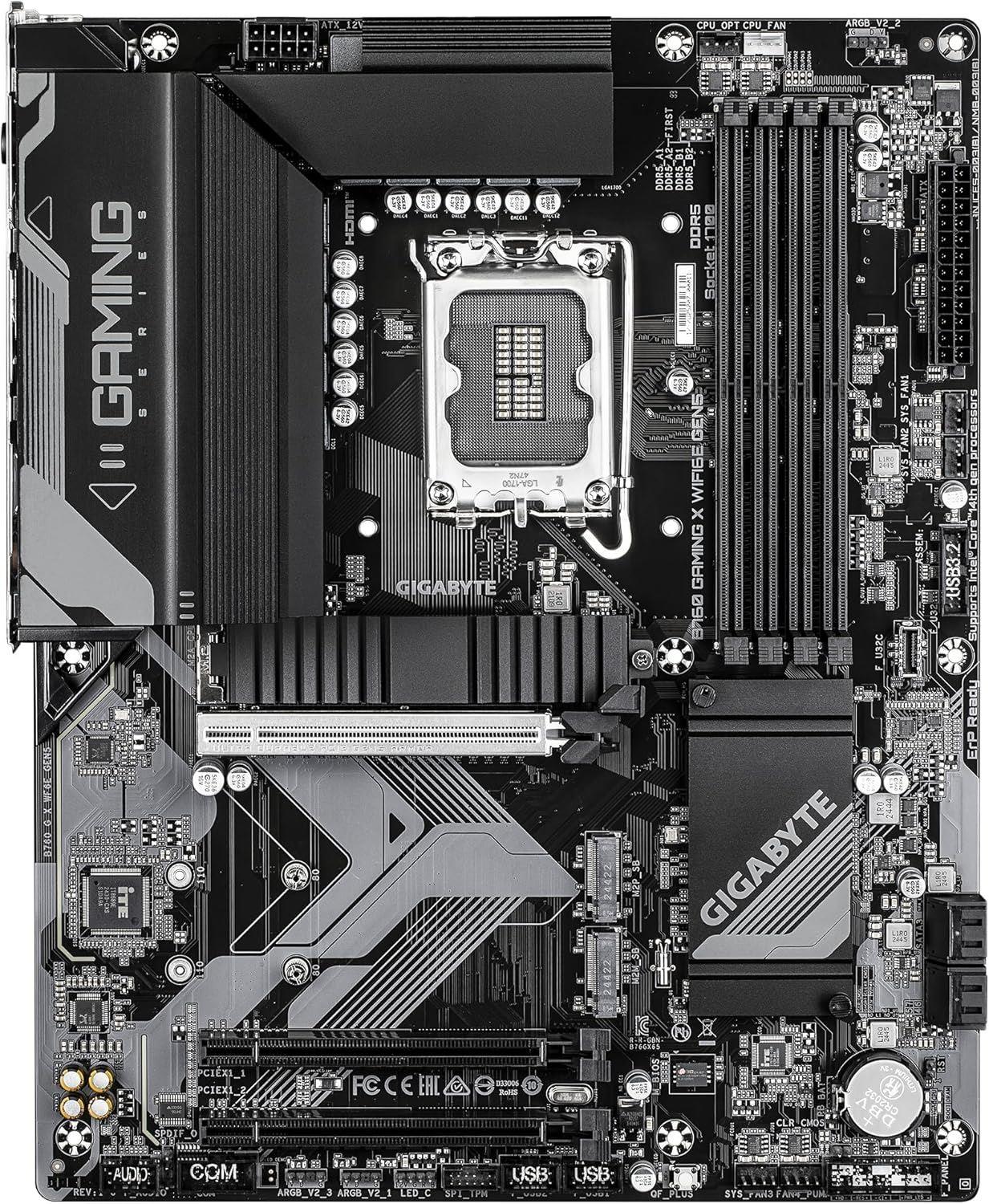 GIGABYTE MAB B760 GAMING X WIFI 1700 DDR5 GEN5 B760GXWF6EGEN5