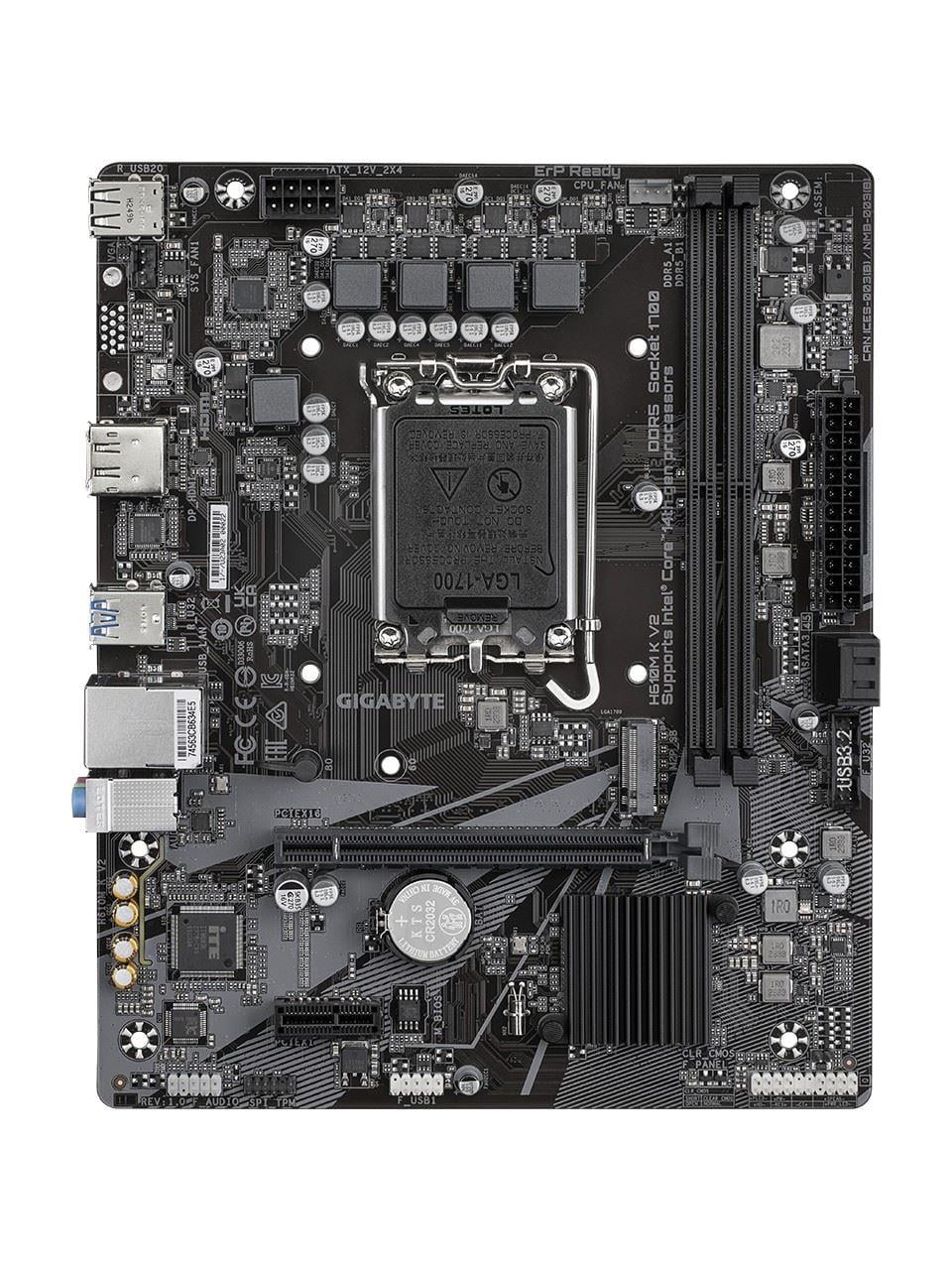 GIGABYTE MAB INTEL H610M K V2 1200 DDR5 5600MHZ H610M-K-V2