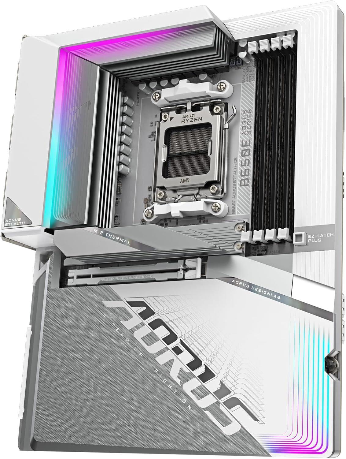 GIGABYTE MBD AMD B650 AM5 DDR5 8000MHZ ICE B650E-A-STEALTHICE