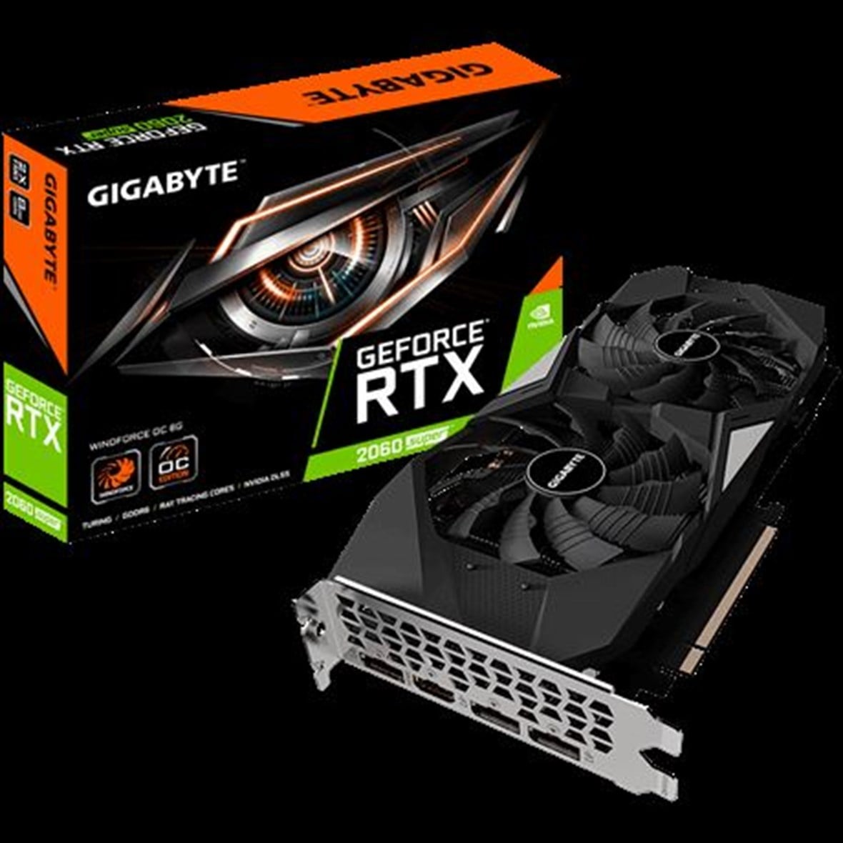 GIGABYTE Nvidia GeForce RTX2060 Super 8GB 256B GDDR6 Ekran Kartı