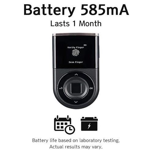 Iostrust D'Cent Offline Biyometrik Bitcoin Kripto Para Soğuk Cüzdanı (Stoktan hemen teslim)