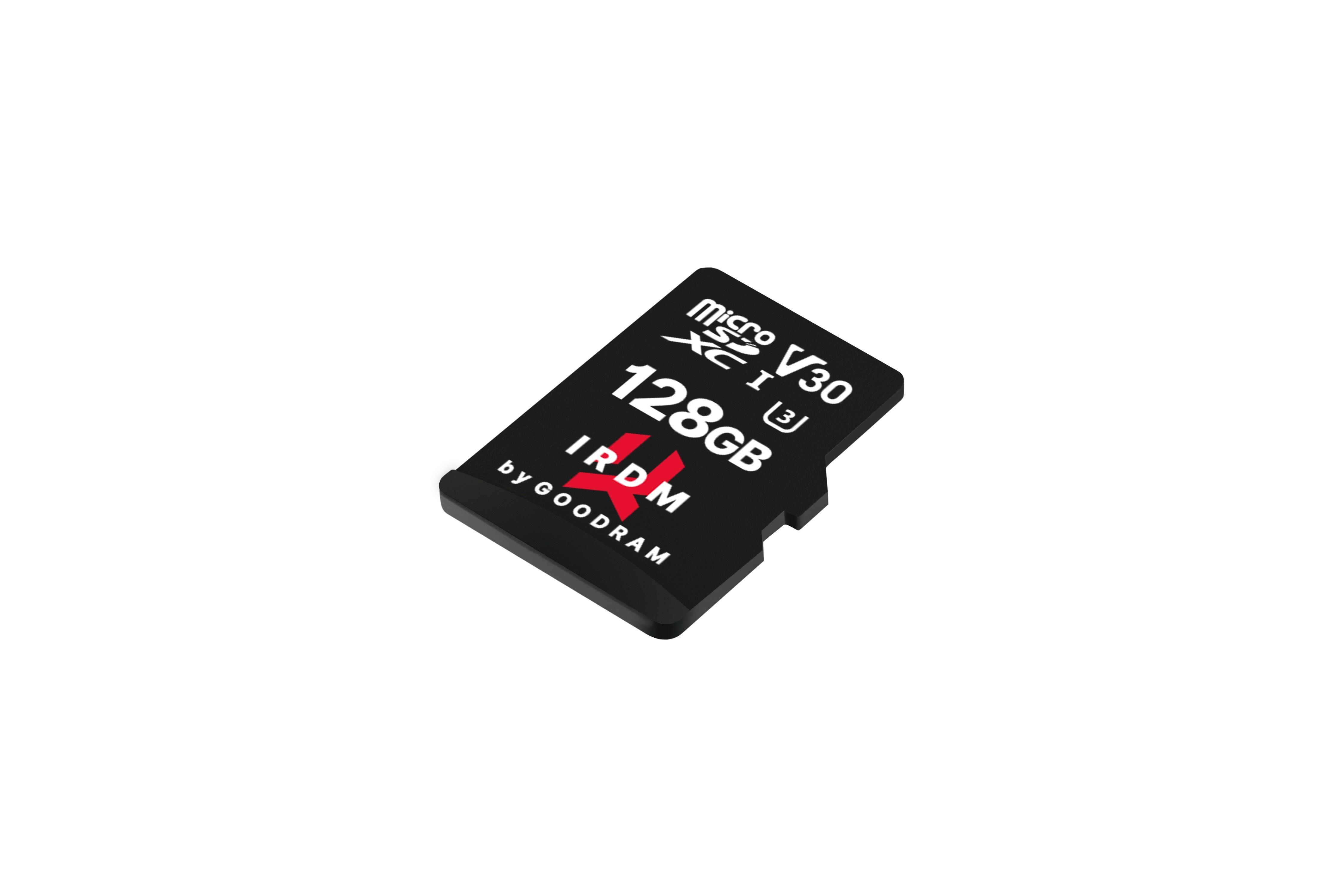 IRDM 128GB MICRO CARD UHS I U3 + adapter IR-M3AA-1280R12