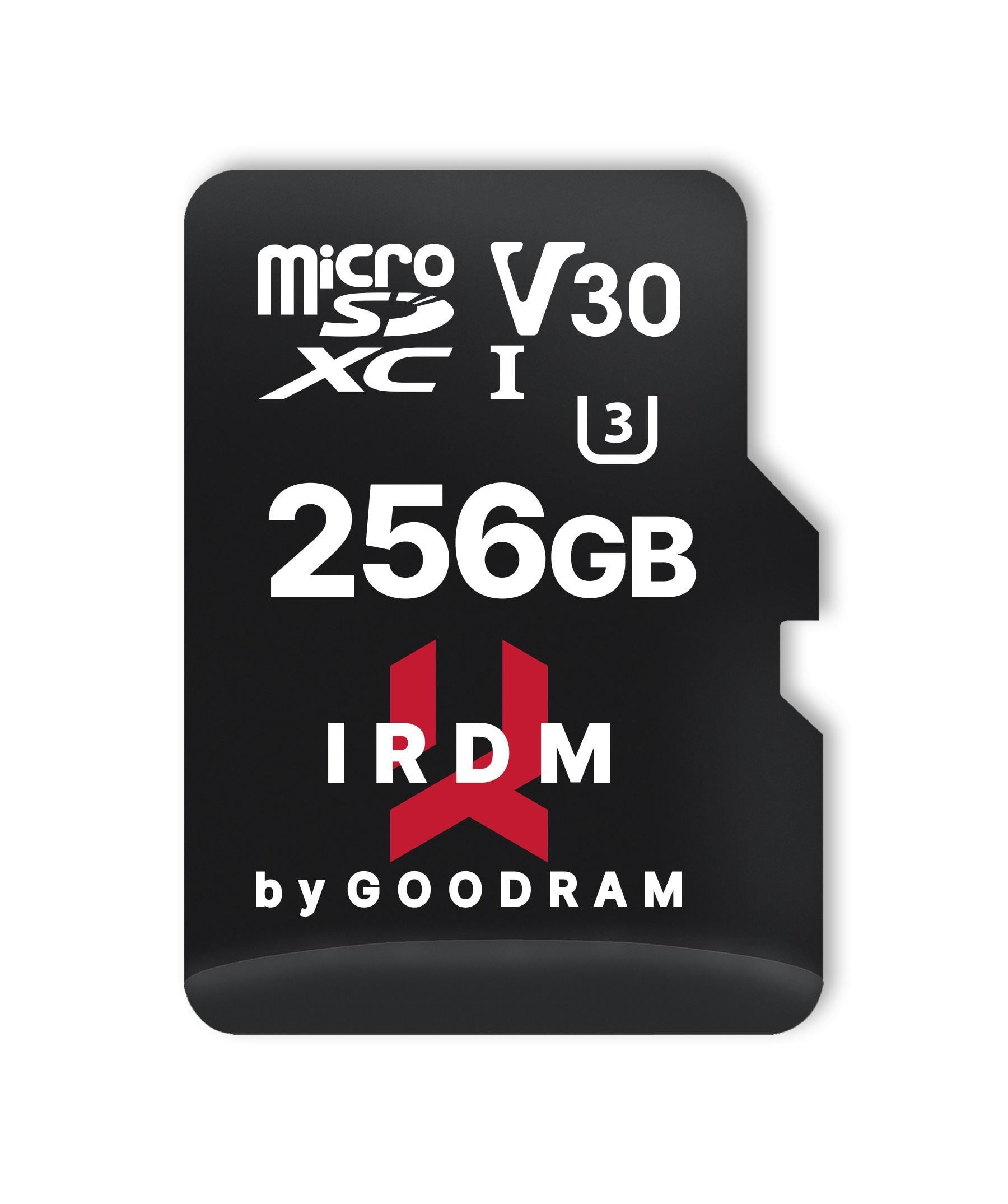 IRDM 256GB MICRO CARD UHS I U3 + adapter IR-M3AA-2560R12