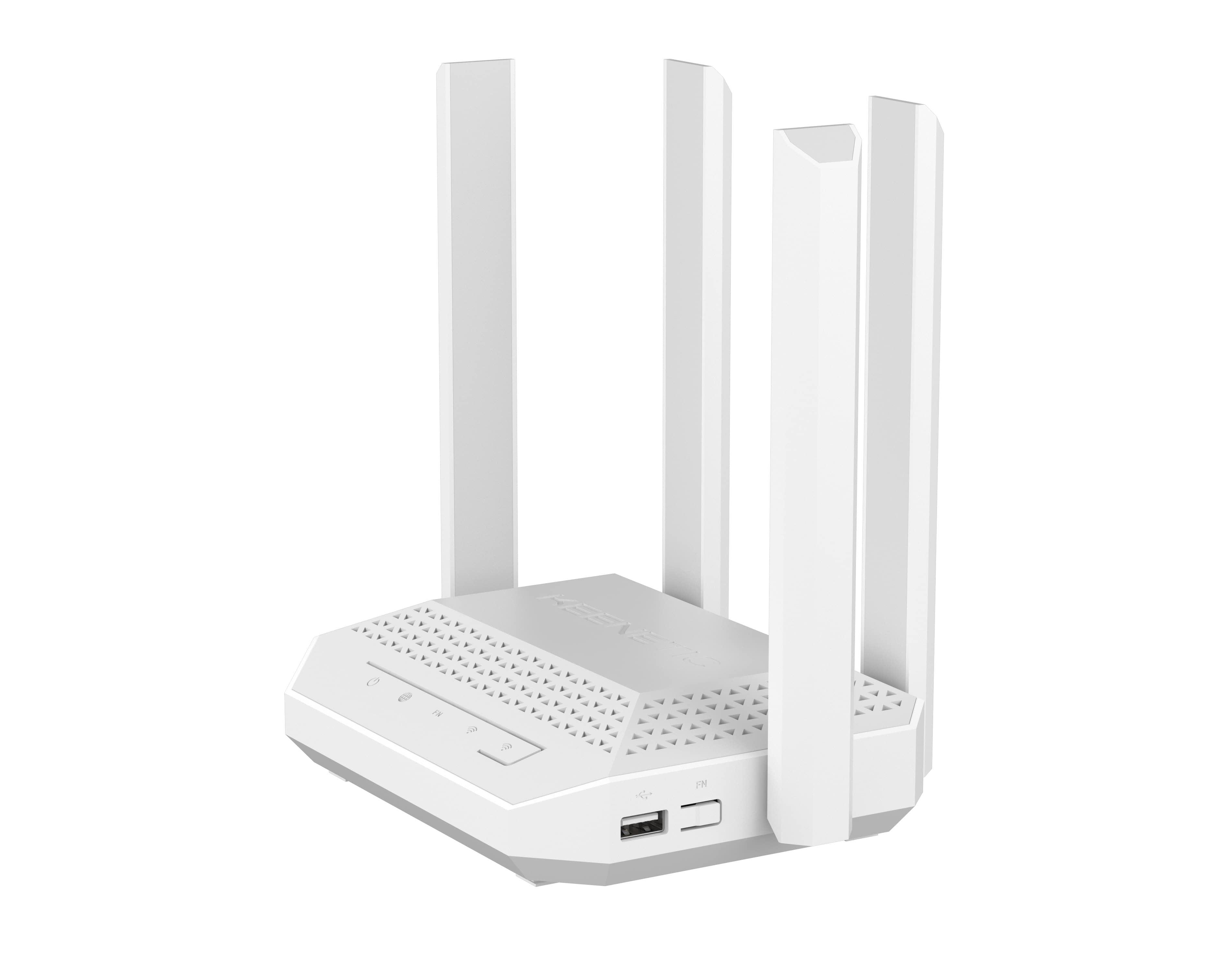 KEENETIC Hopper AX3000 Wi-Fi Mesh Fiber Gigabit Router 4x1Gbit/s USB3.0 KN-3811-01-EU