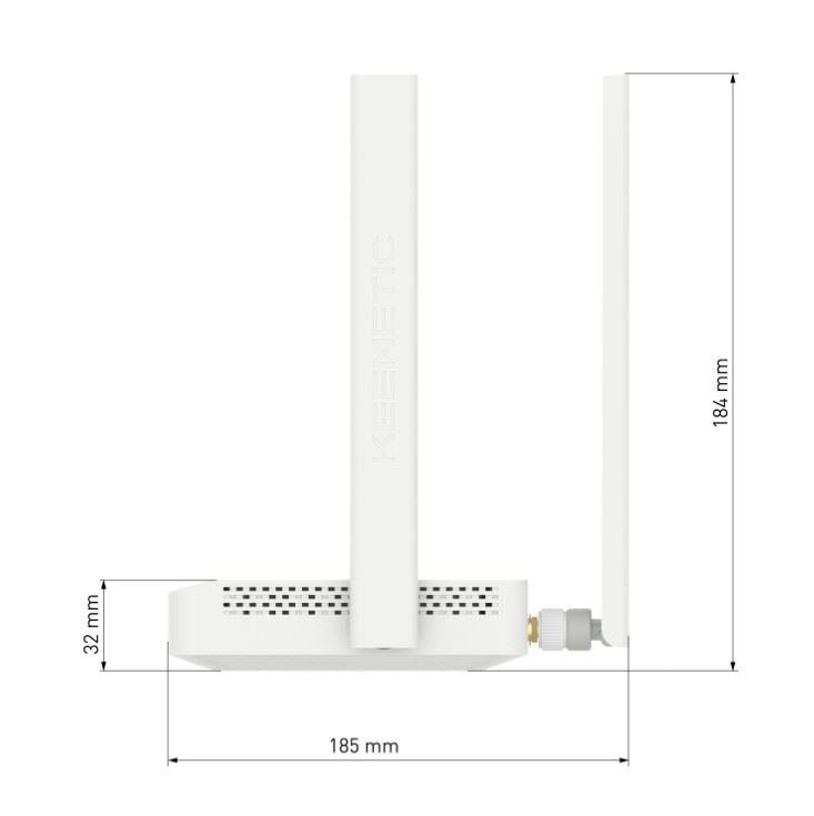 KEENETIC Runner 4G N300 Wi-Fi Mesh Fiber Router Sim Kart Destekli3G/4G/LTE Modem KN-2212-01-EU