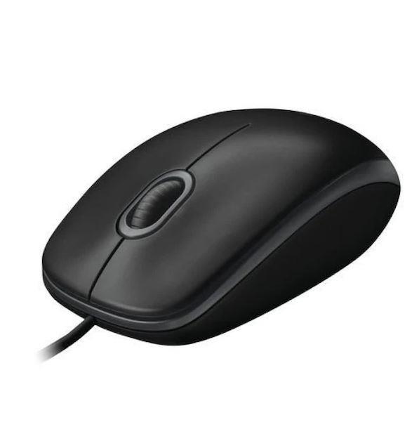 LOGITECH B100 Kablolu USB Optik Siyah Mouse 910-003357