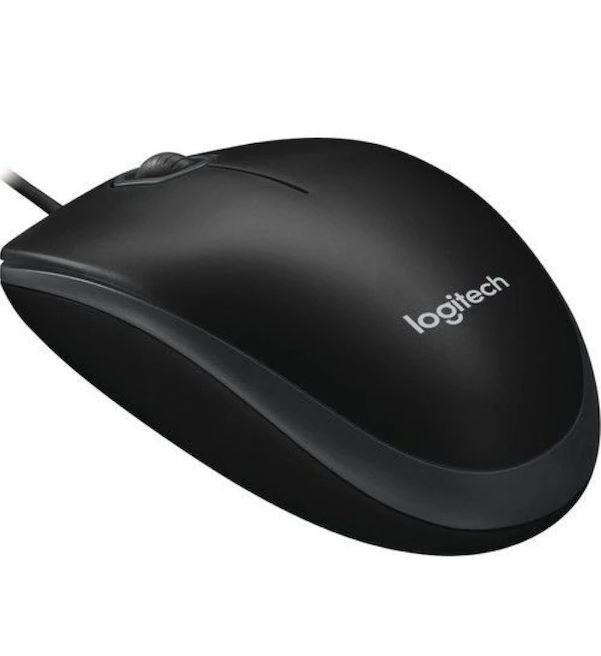 LOGITECH B100 Kablolu USB Optik Siyah Mouse 910-003357
