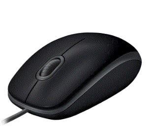 LOGITECH B110 Kablolu USB Optik 1000DPI Siyah Mouse 910-005508