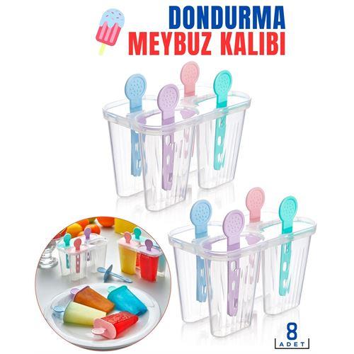 ModaCar Dondurma Meybuz Kalıbı 8 Adet Bovezzo Design