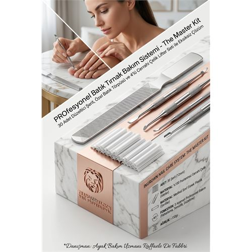 Profesyonel 35 Parça Batık Tırnak Bakım Sistemi - The Master Kit  723300