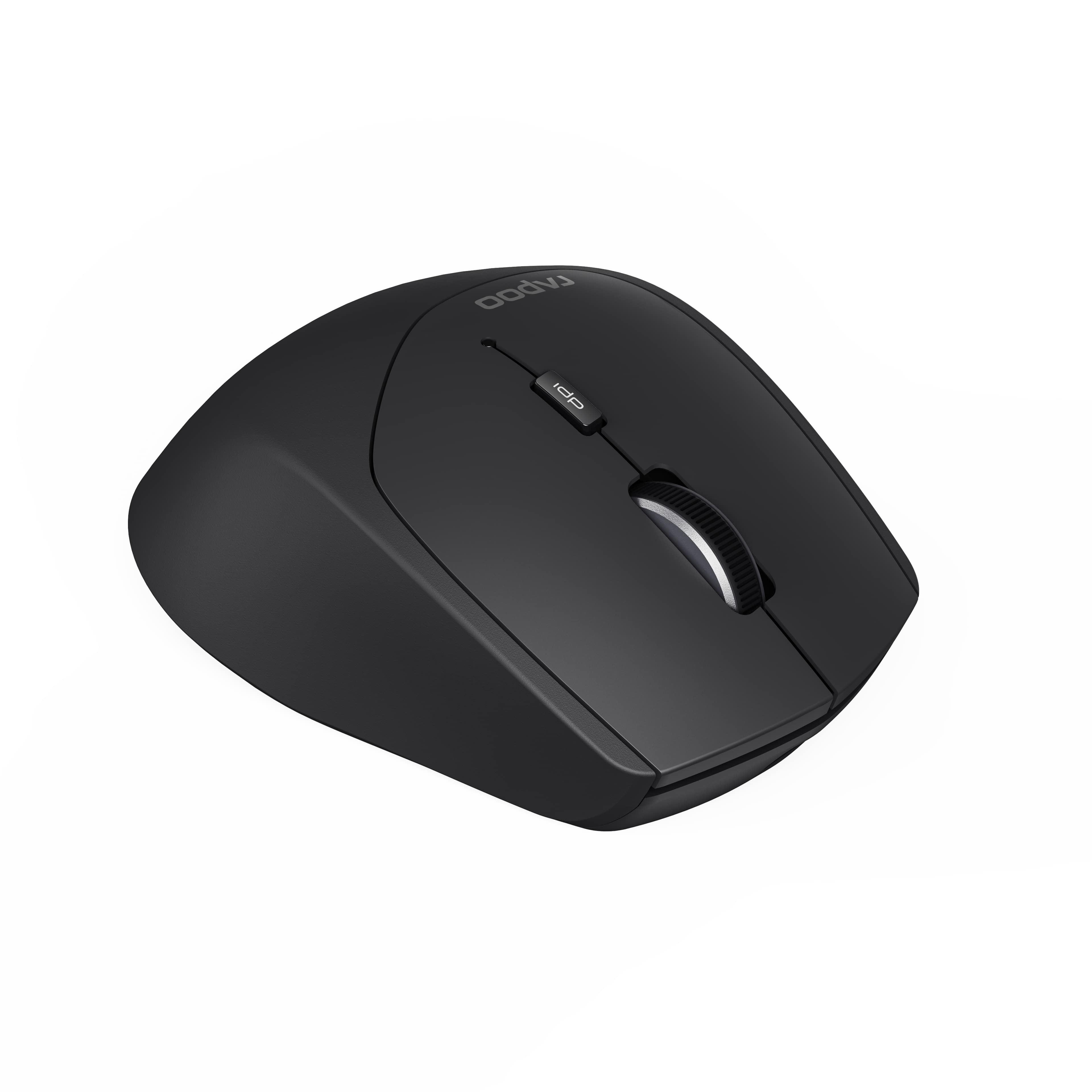 RAPOO MT550L Multi-mode Wireless Mouse Black 12764