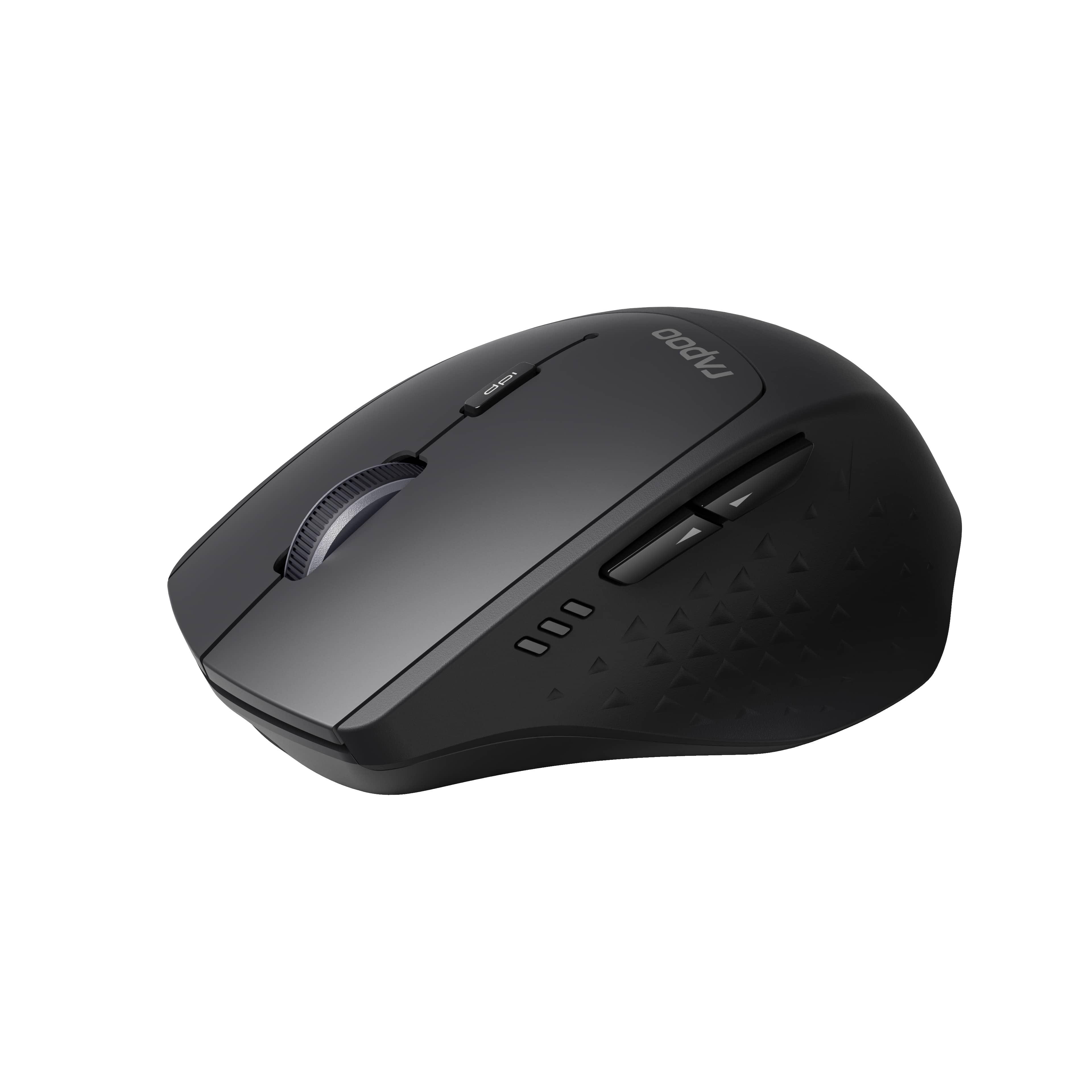 RAPOO MT550L Multi-mode Wireless Mouse Black 12764