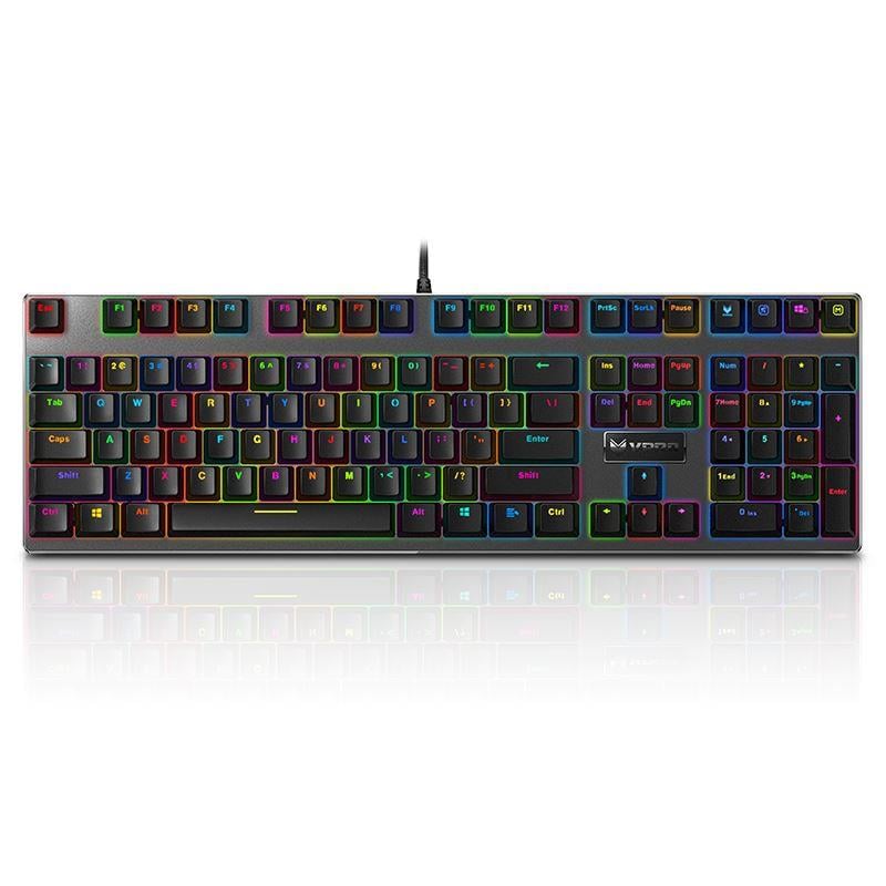 RAPOO V700RGB Backlit Mechanical Gaming Keyboard US Black 11823
