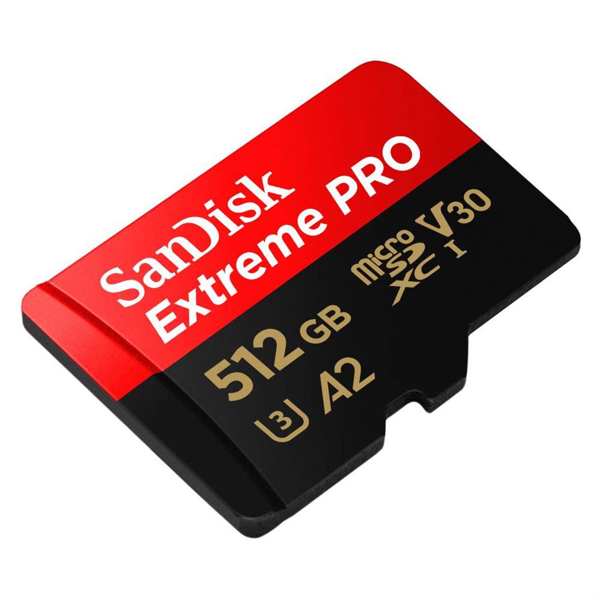 SANDISK ExtremePro microSD UHSICard 500GB SDSQXCD-512G-GN6MA