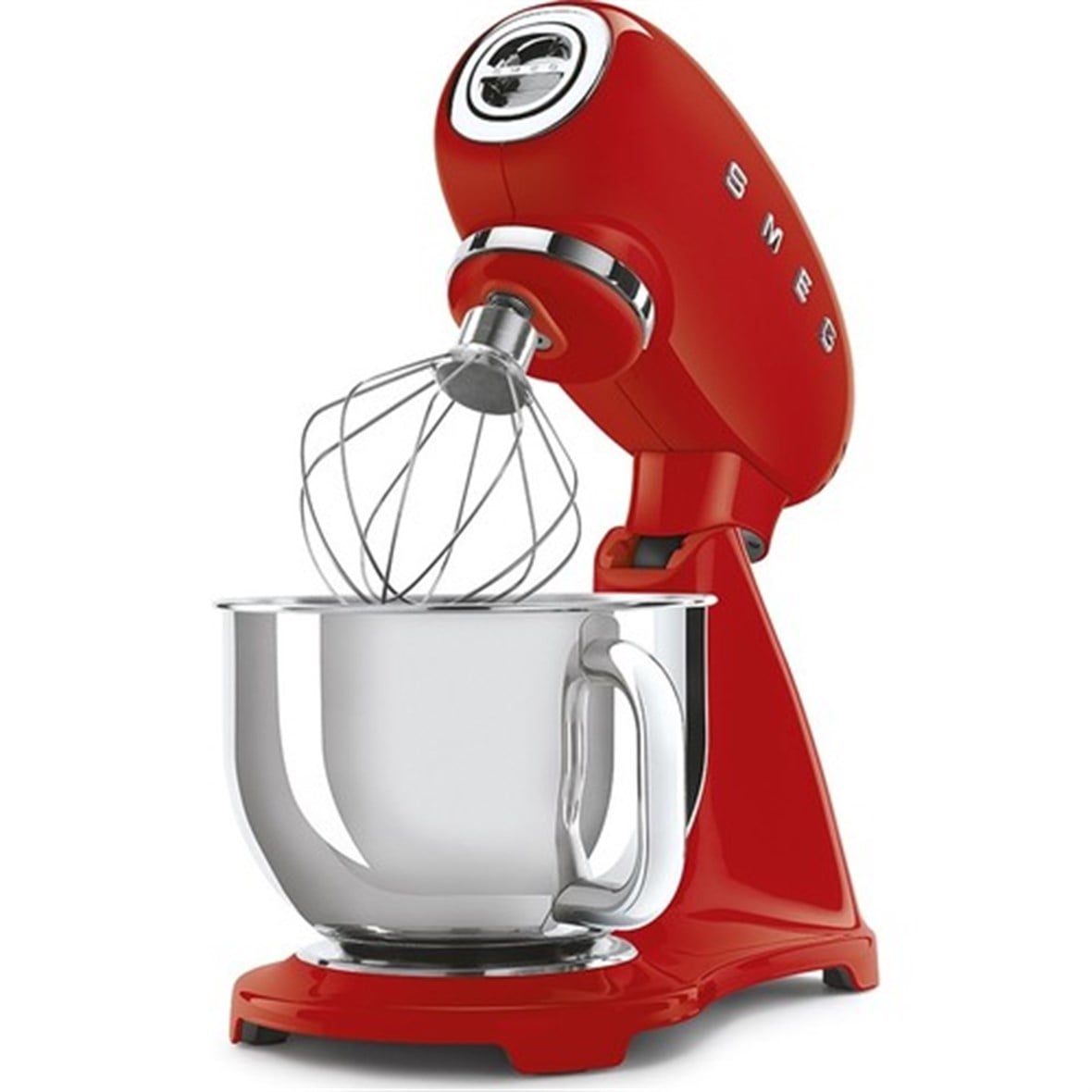 Smeg SMF03RDEU Retro Kırmızı 800 W 4.8 lt Hamur Yoğurma Makinesi