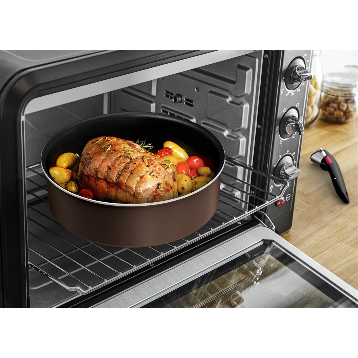 Tefal L15096 Ingenio Titanyum 2X XL Intense Büyük Tava ve Tencere