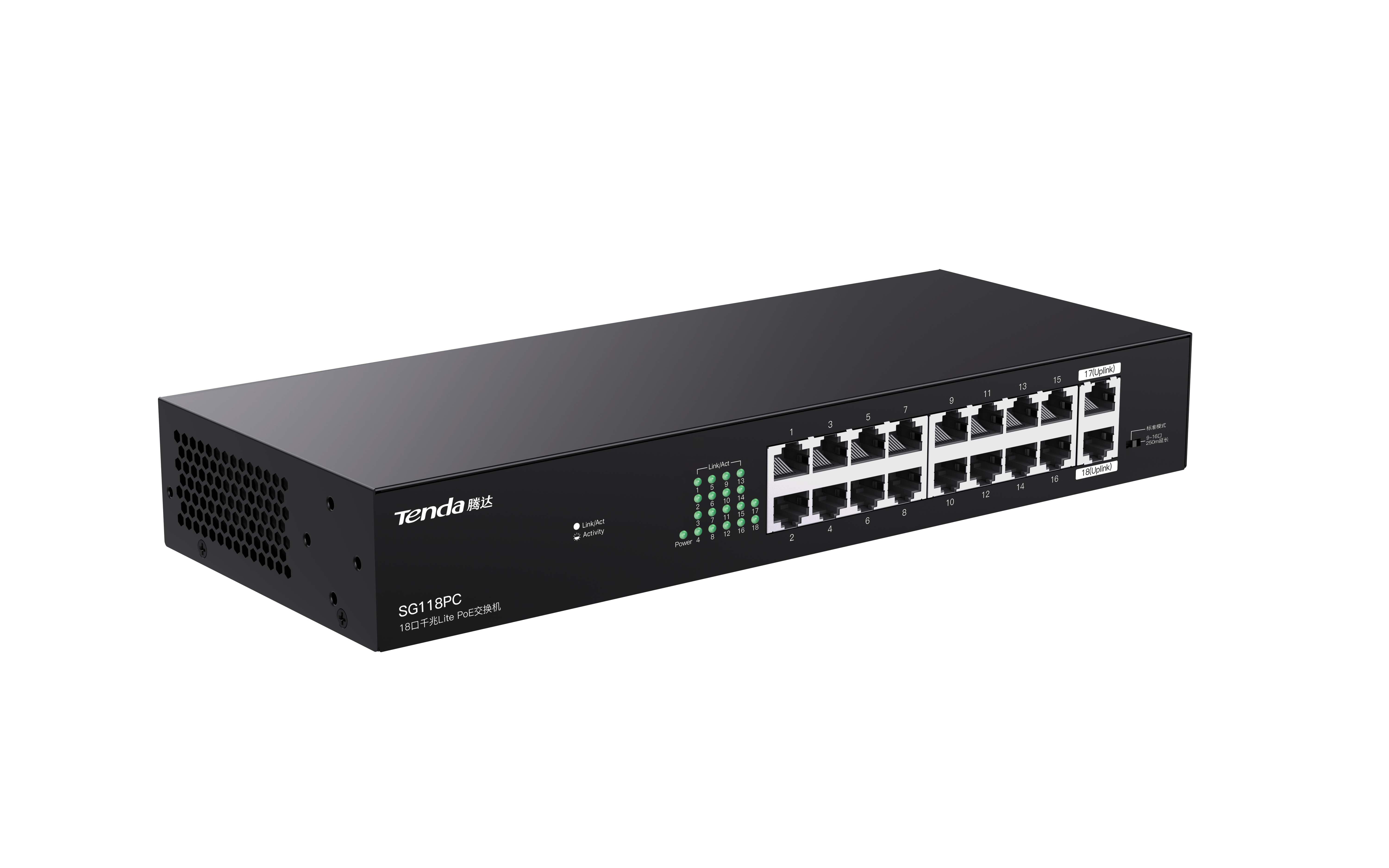 TENDA SG118PC 18 Port Gigabit PoE Switch SG118PC