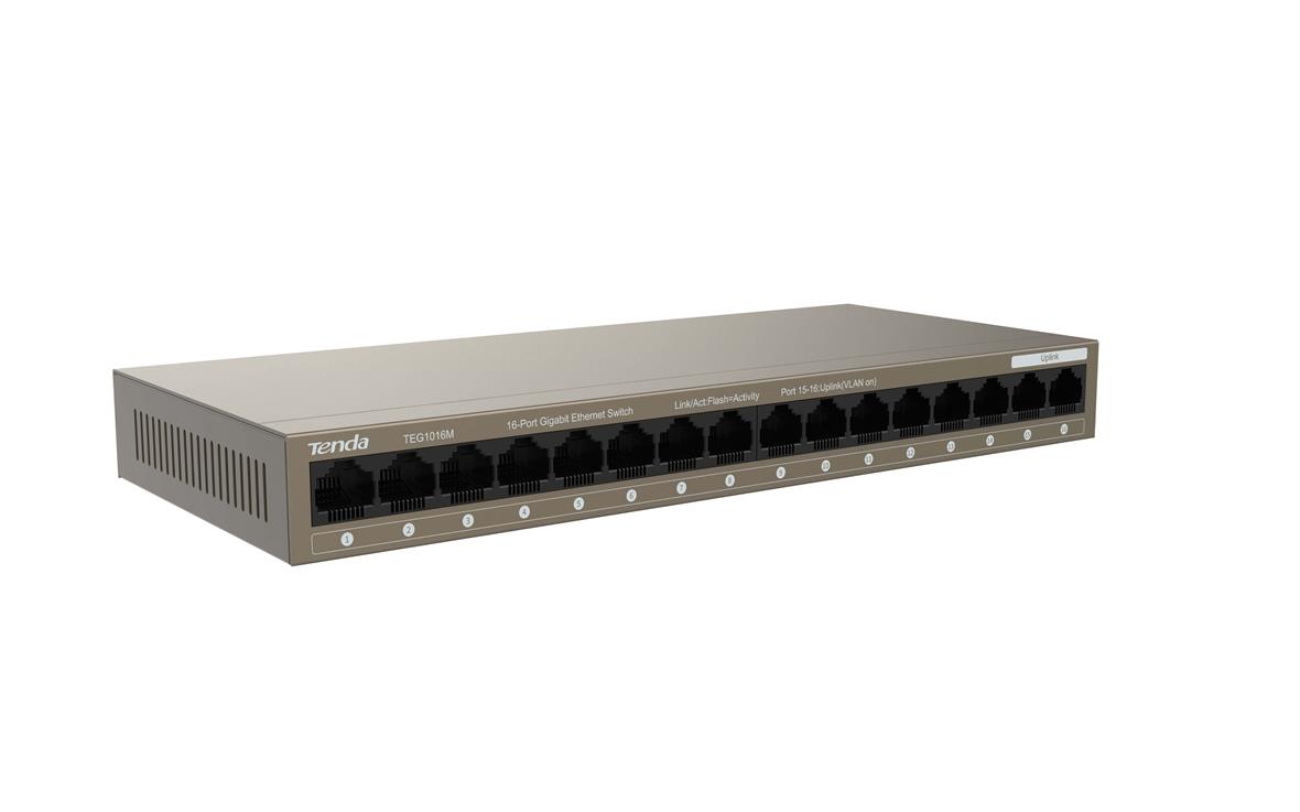 TENDA TEG1016M 16-Port Gigabit Ethernet Switch TEG1016M